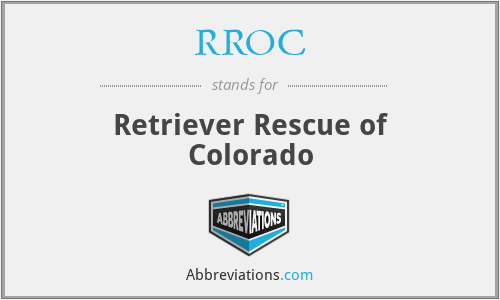 RROC - Retriever Rescue of Colorado