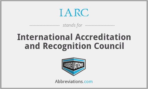 IARC - International Accreditation and Recognition Council