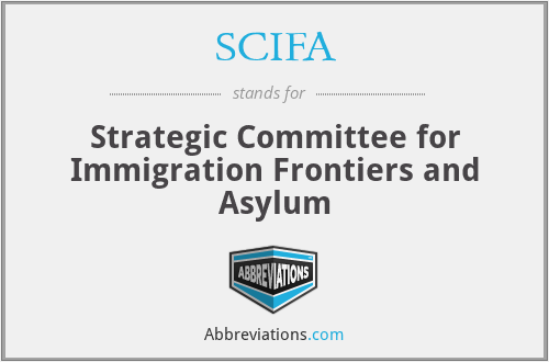 SCIFA - Strategic Committee for Immigration Frontiers and Asylum