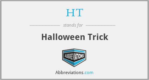 HT - Halloween Trick