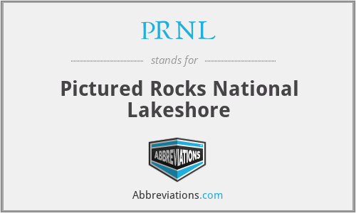 PRNL - Pictured Rocks National Lakeshore