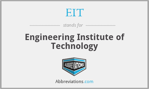EIT - Engineering Institute of Technology