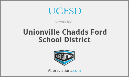 UCFSD - Unionville Chadds Ford School District