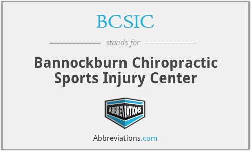 BCSIC - Bannockburn Chiropractic Sports Injury Center