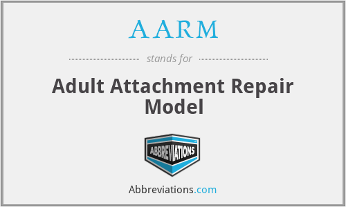 AARM - Adult Attachment Repair Model