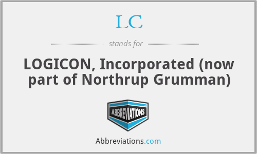 LC - LOGICON, Incorporated (now part of Northrup Grumman)