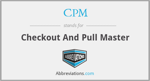 CPM - Checkout And Pull Master