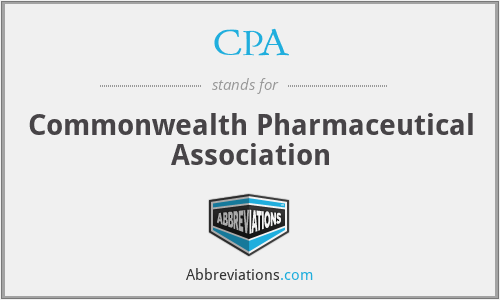 CPA - Commonwealth Pharmaceutical Association