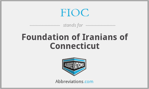 FIOC - Foundation of Iranians of Connecticut