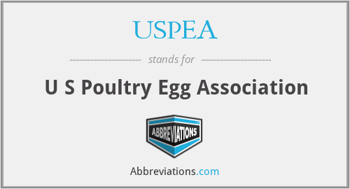 USPEA - U S Poultry Egg Association