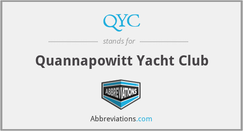 QYC - Quannapowitt Yacht Club