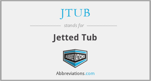 JTUB - Jetted Tub