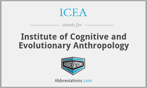 ICEA - Institute of Cognitive and Evolutionary Anthropology