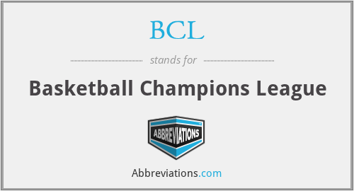 BCL - Basketball Champions League
