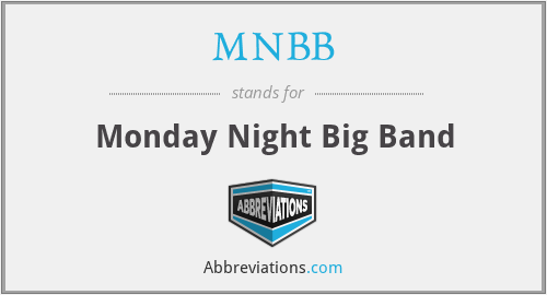 MNBB - Monday Night Big Band