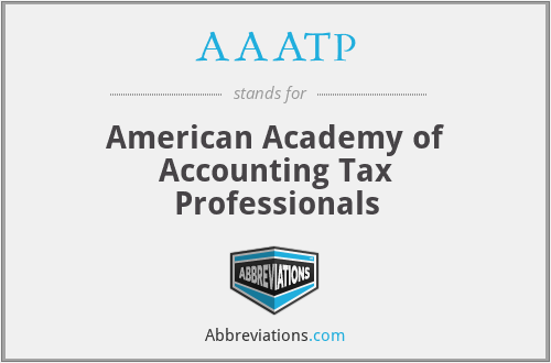 AAATP - American Academy of Accounting Tax Professionals