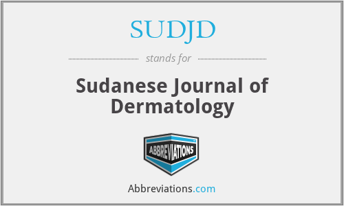 SUDJD - Sudanese Journal of Dermatology