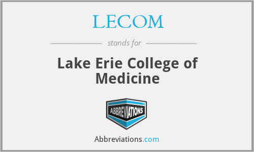 LECOM - Lake Erie College of Medicine
