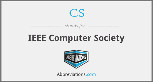 CS - IEEE Computer Society