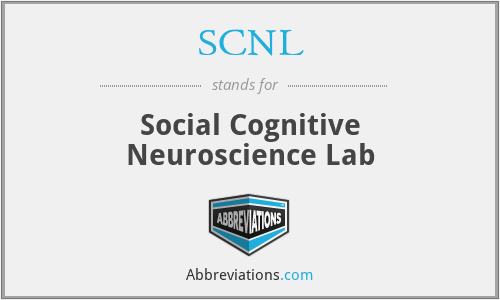 SCNL - Social Cognitive Neuroscience Lab