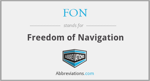 FON - Freedom of Navigation