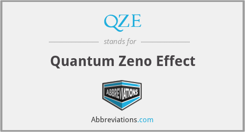 QZE - Quantum Zeno Effect