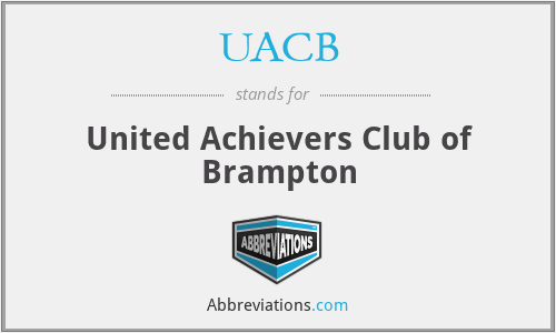 UACB - United Achievers Club of Brampton