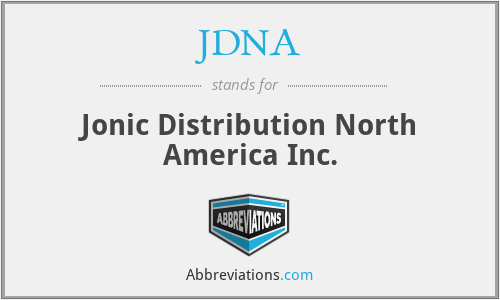 JDNA - Jonic Distribution North America Inc.