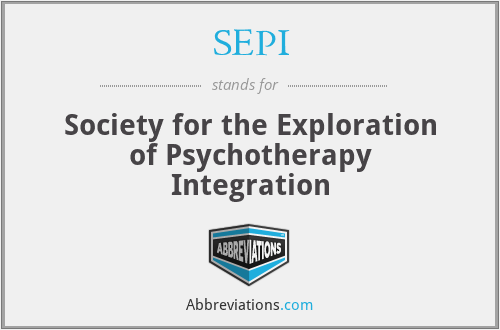 SEPI - Society for the Exploration of Psychotherapy Integration