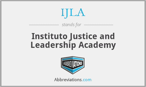IJLA - Instituto Justice and Leadership Academy
