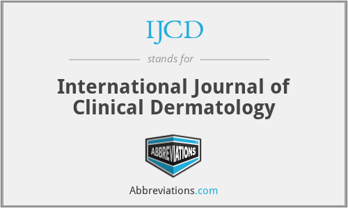 IJCD - International Journal of Clinical Dermatology