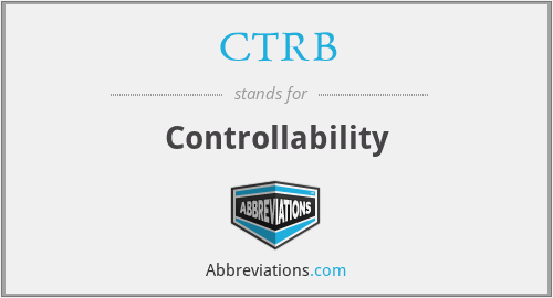 CTRB - Controllability