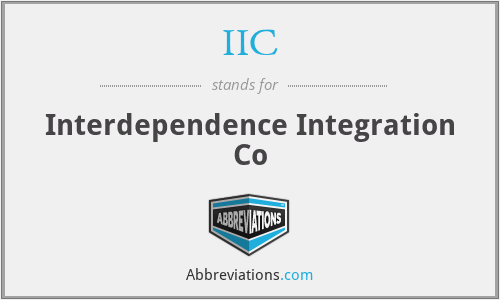 IIC - Interdependence Integration Co