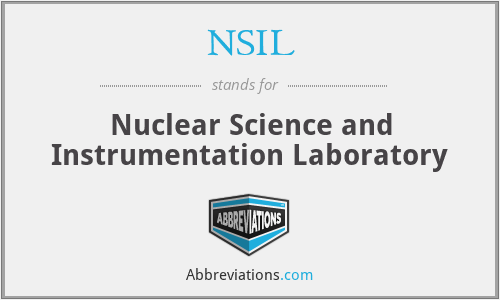 NSIL - Nuclear Science and Instrumentation Laboratory