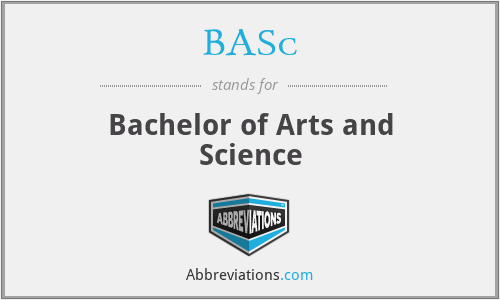 BASc - Bachelor of Arts and Science
