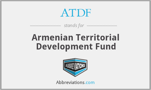 ATDF - Armenian Territorial Development Fund
