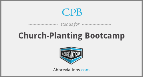 CPB - Church-Planting Bootcamp