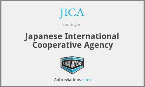 JICA - Japanese International Cooperative Agency