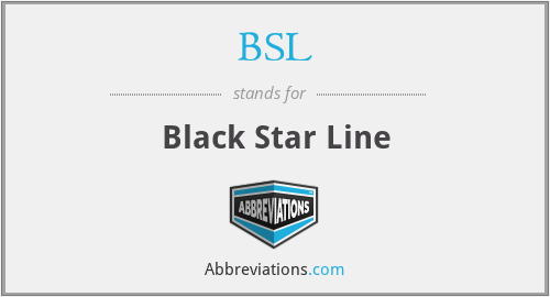 BSL - Black Star Line