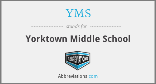YMS - Yorktown Middle School