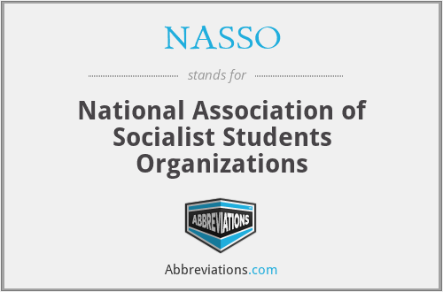 NASSO - National Association of Socialist Students Organizations
