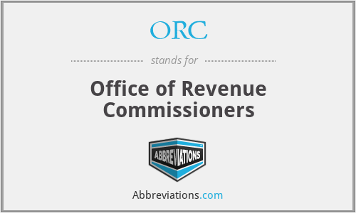 ORC - Office of Revenue Commissioners