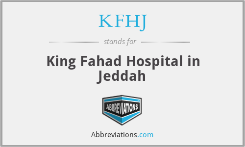 KFHJ - King Fahad Hospital in Jeddah