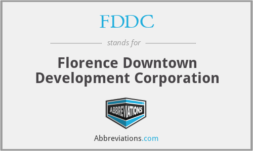 FDDC - Florence Downtown Development Corporation
