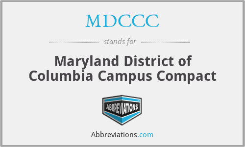 MDCCC - Maryland District of Columbia Campus Compact