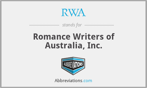 RWA - Romance Writers of Australia, Inc.
