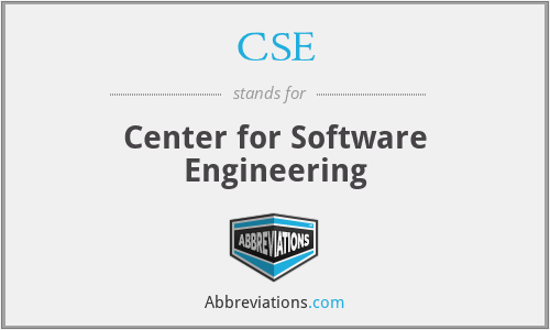 CSE - Center for Software Engineering