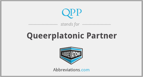 QPP - Queerplatonic Partner