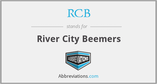 RCB - River City Beemers
