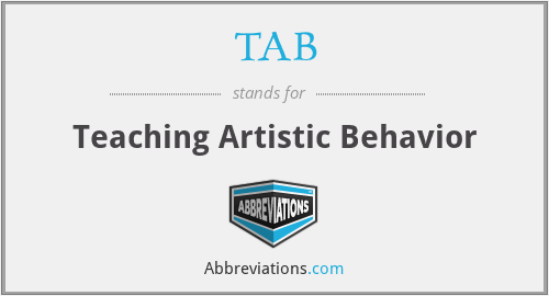 TAB - Teaching Artistic Behavior